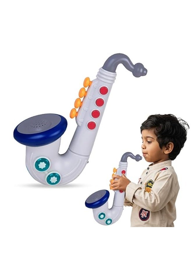 Kids Musical Saxophone Toy with Lights & Sounds – Interactive Toy Instrument for Children - Image 2